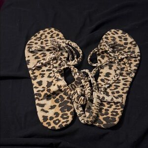 Target Leopard Print Women's Sandals
